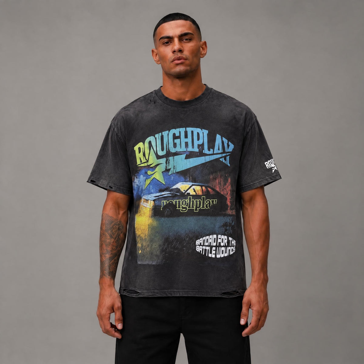 ROUGH PLAY GRAPHIC TEE