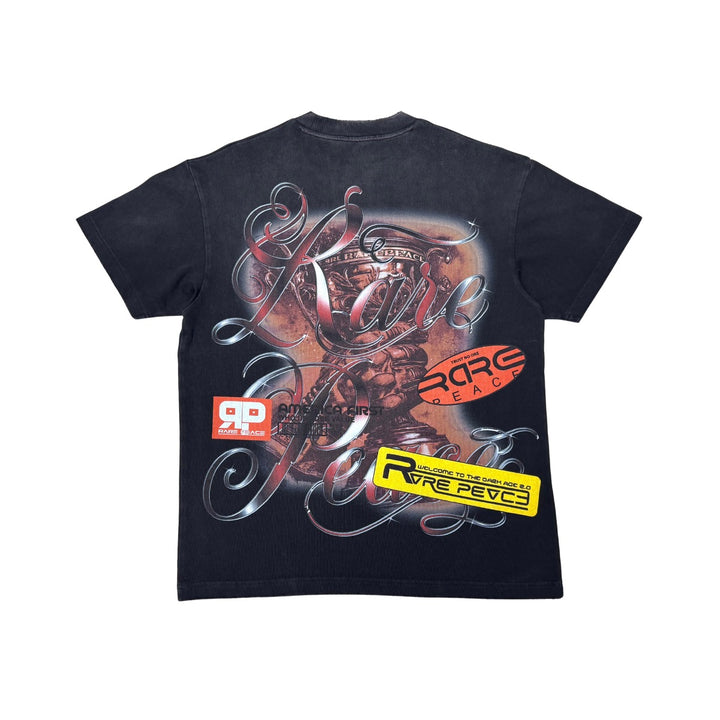 RACER TEE W/ MULTI PATCHES