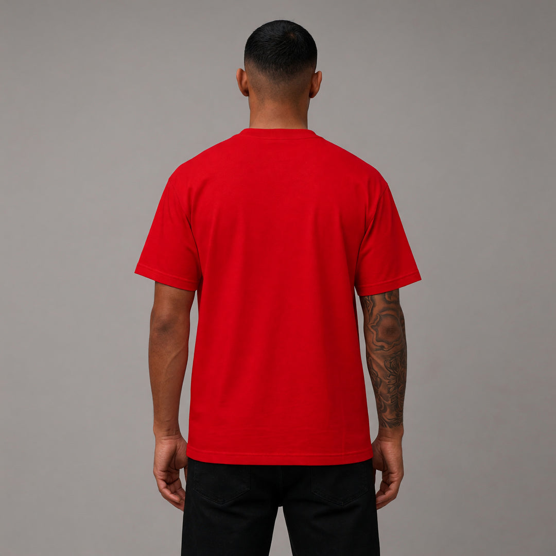 Real Eyes Tee (S140) - Red
