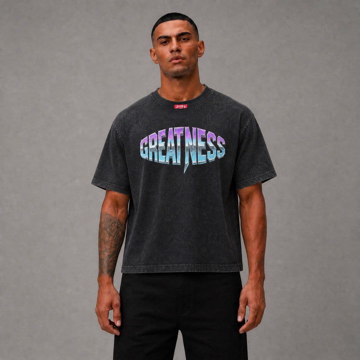 Reaper Cropped Tee - Black