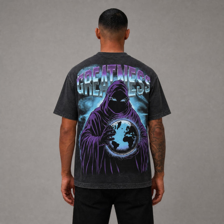 Reaper Cropped Tee - Black