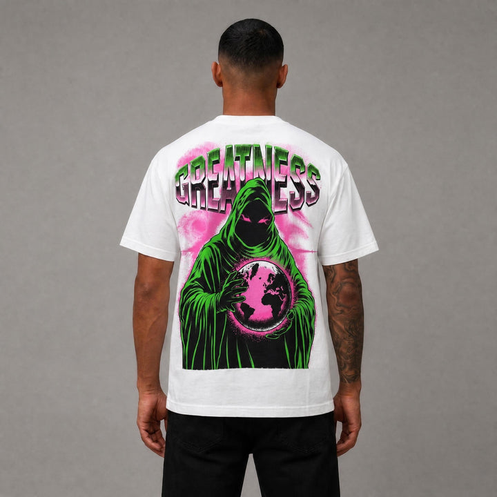 Reaper Cropped Tee - White