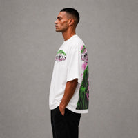 Reaper Cropped Tee - White