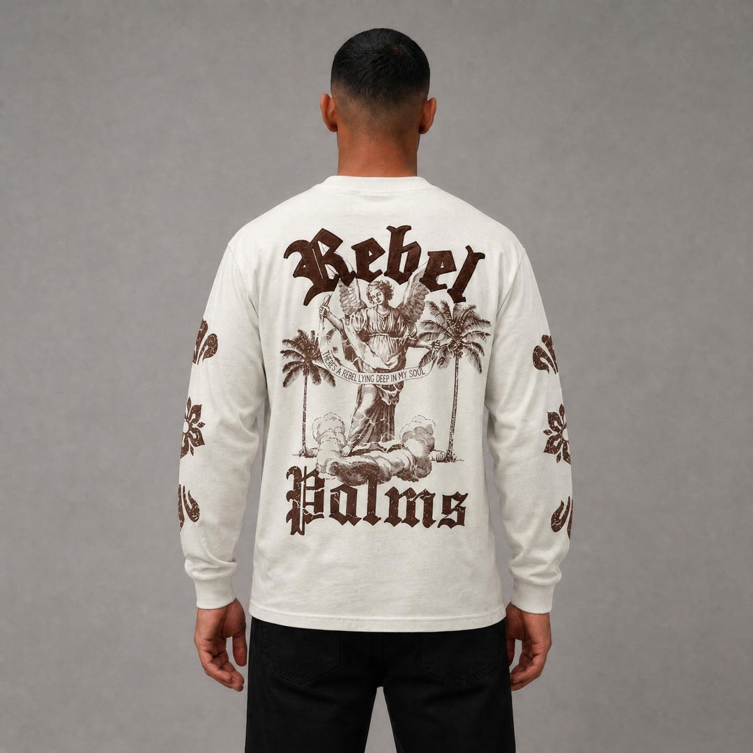 Rebel Palms Twofer - Cream