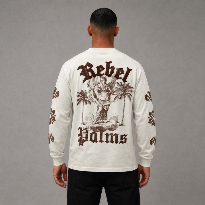 Rebel Palms Twofer - Cream