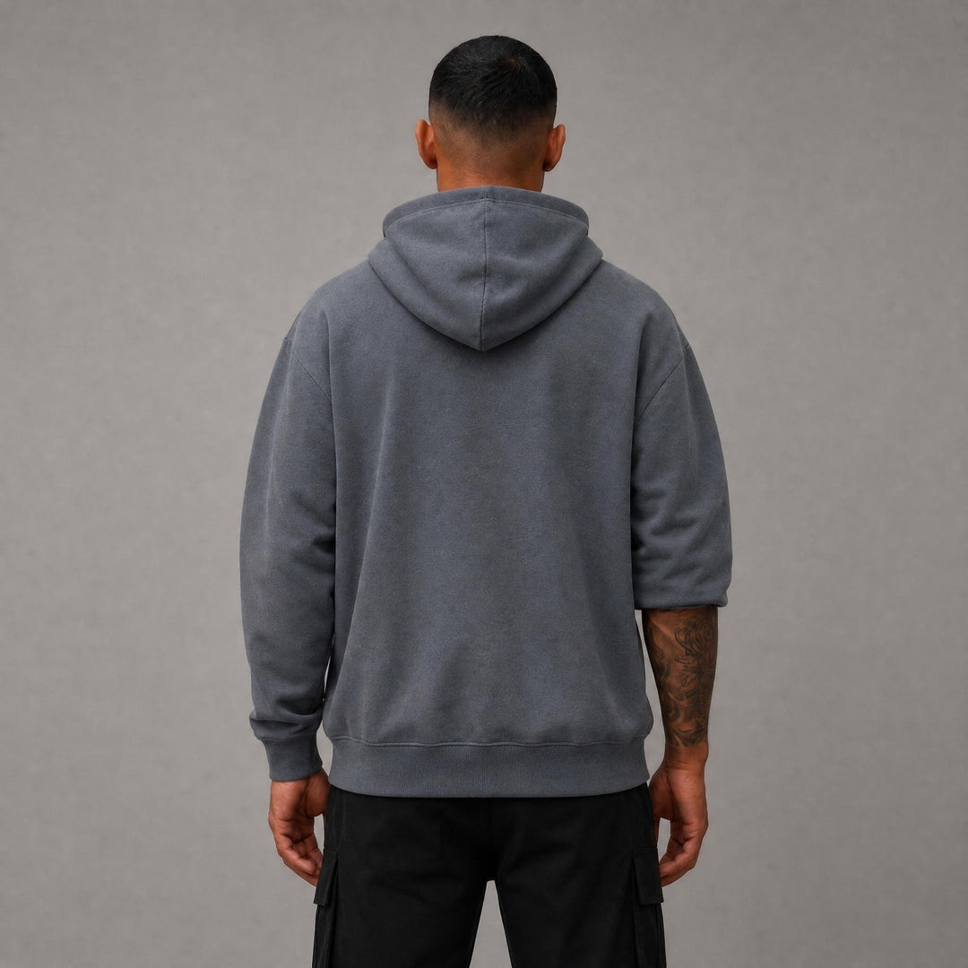 Rebel Racer Hoodie - Grey