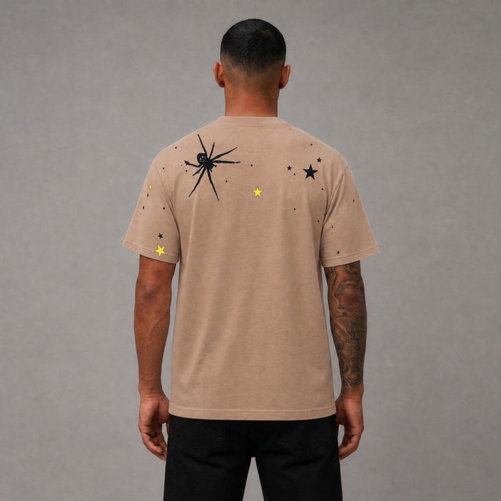 Revenge Graphic Tee - Brown