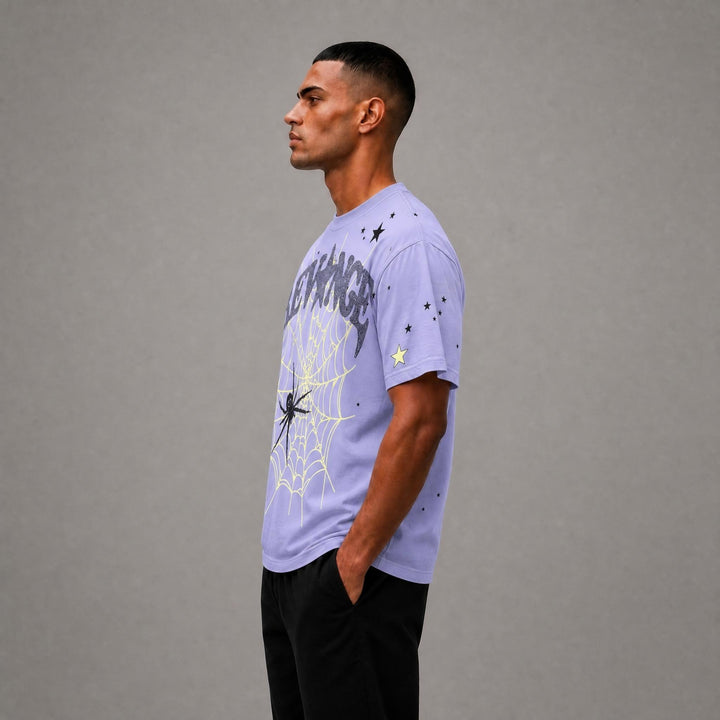 Revenge Graphic Tee - Purple