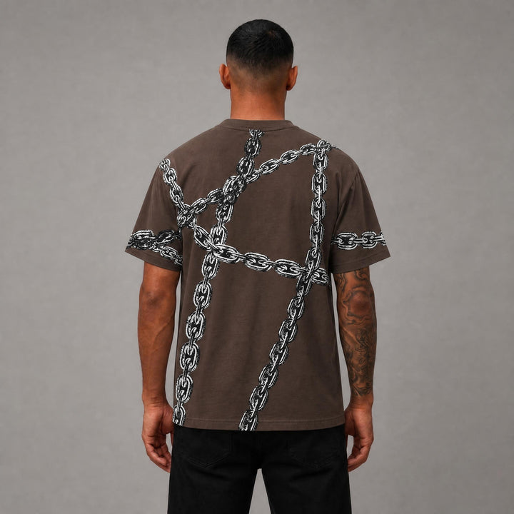 Rich Gang Brown Chains T-Shirt