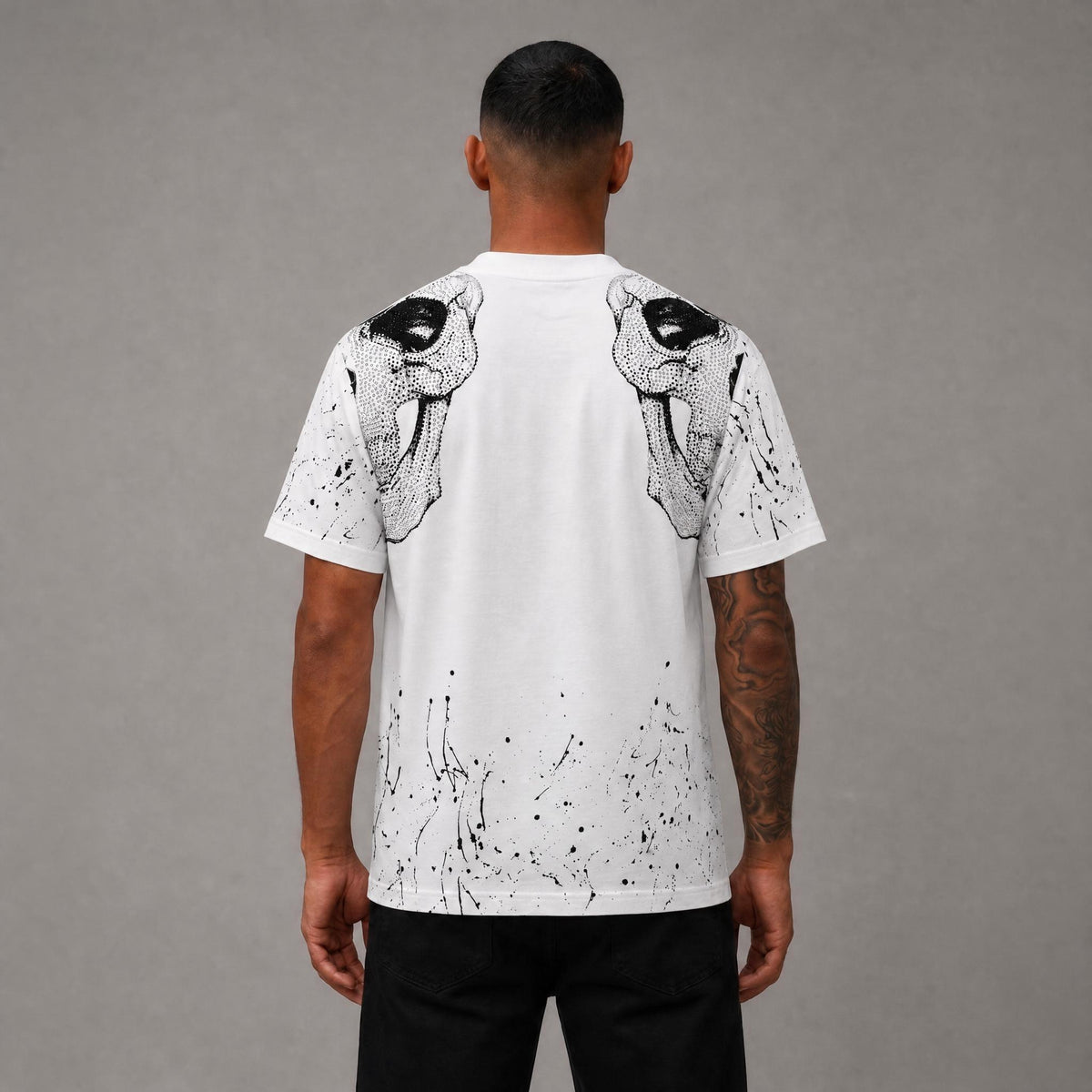 Rich Gang True By Bugotti T-Shirt White