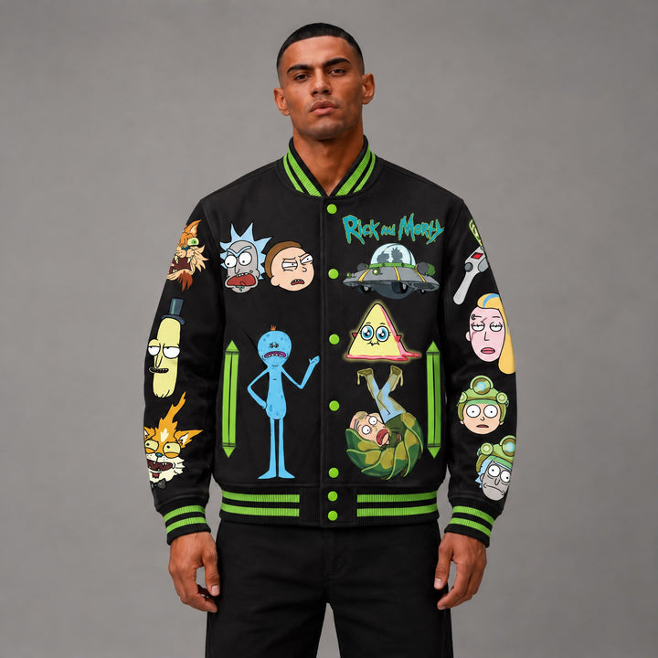 Rick &amp; Morty Varsity Jacket