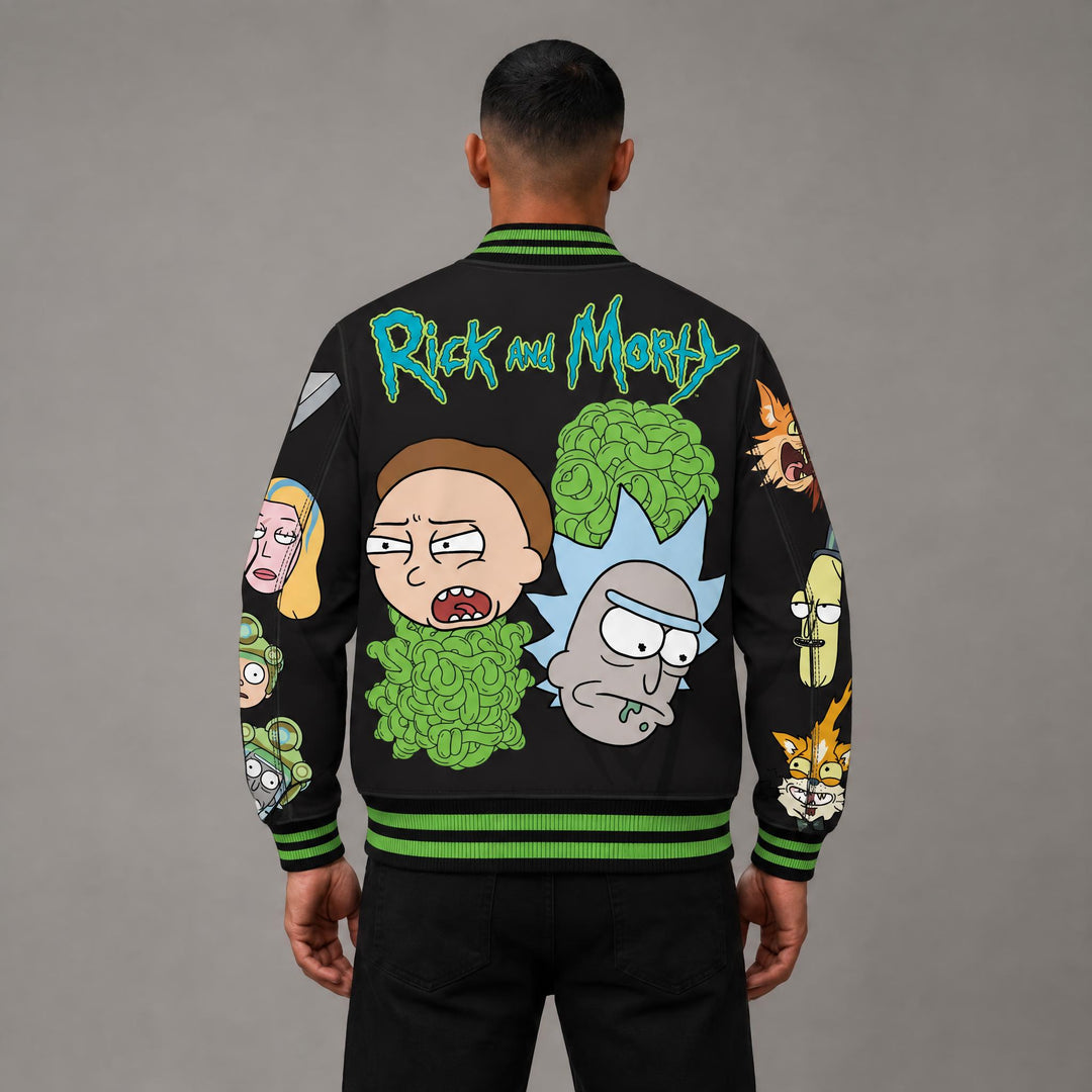 Rick &amp; Morty Varsity Jacket