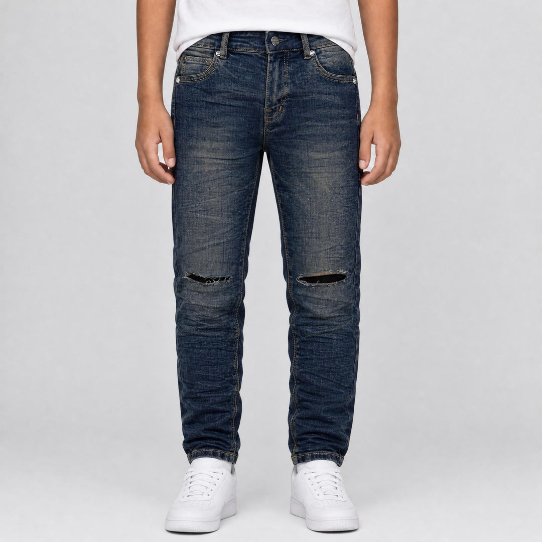 Ripped Kids Jeans - Blue