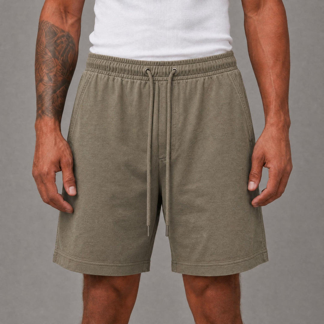 Rs Seersucker Shorts - Taupe