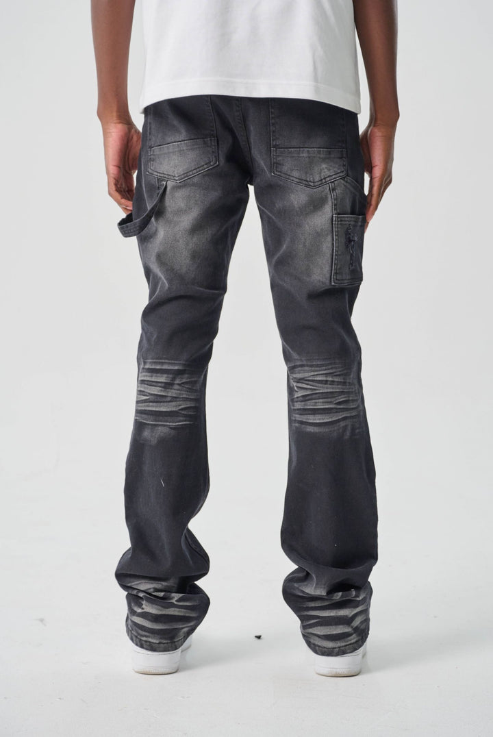 STRETCH CARPENTER STACK JEANS