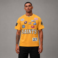 Saints Bkys Sports Academy French Terry Tee - Men's Streetwear T-Shirt