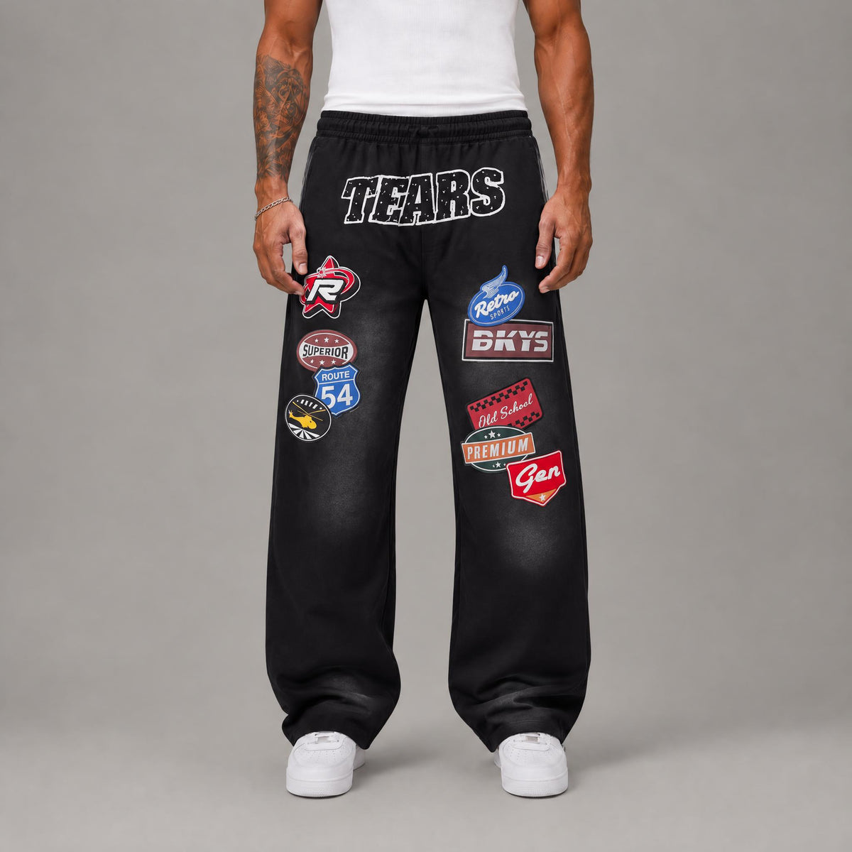Saints Bkys Sports Academy French Terry Pants - Men's Streetwear Pants