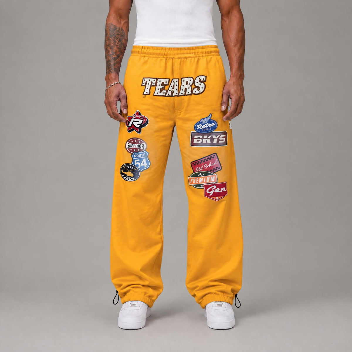 Saints Bkys Sports Academy French Terry Pants - Men's Streetwear Pants