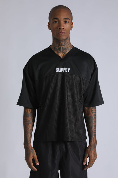 Oversized Core Jersey - Black