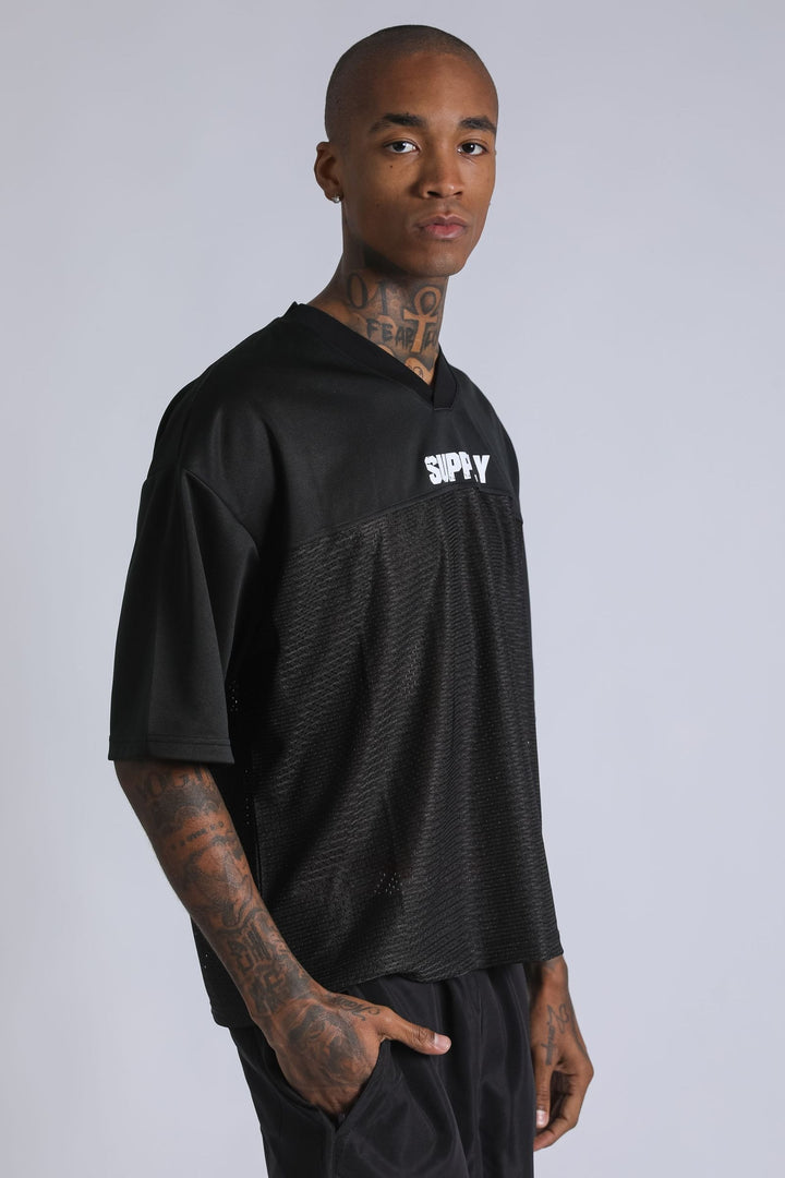 Oversized Core Jersey - Black