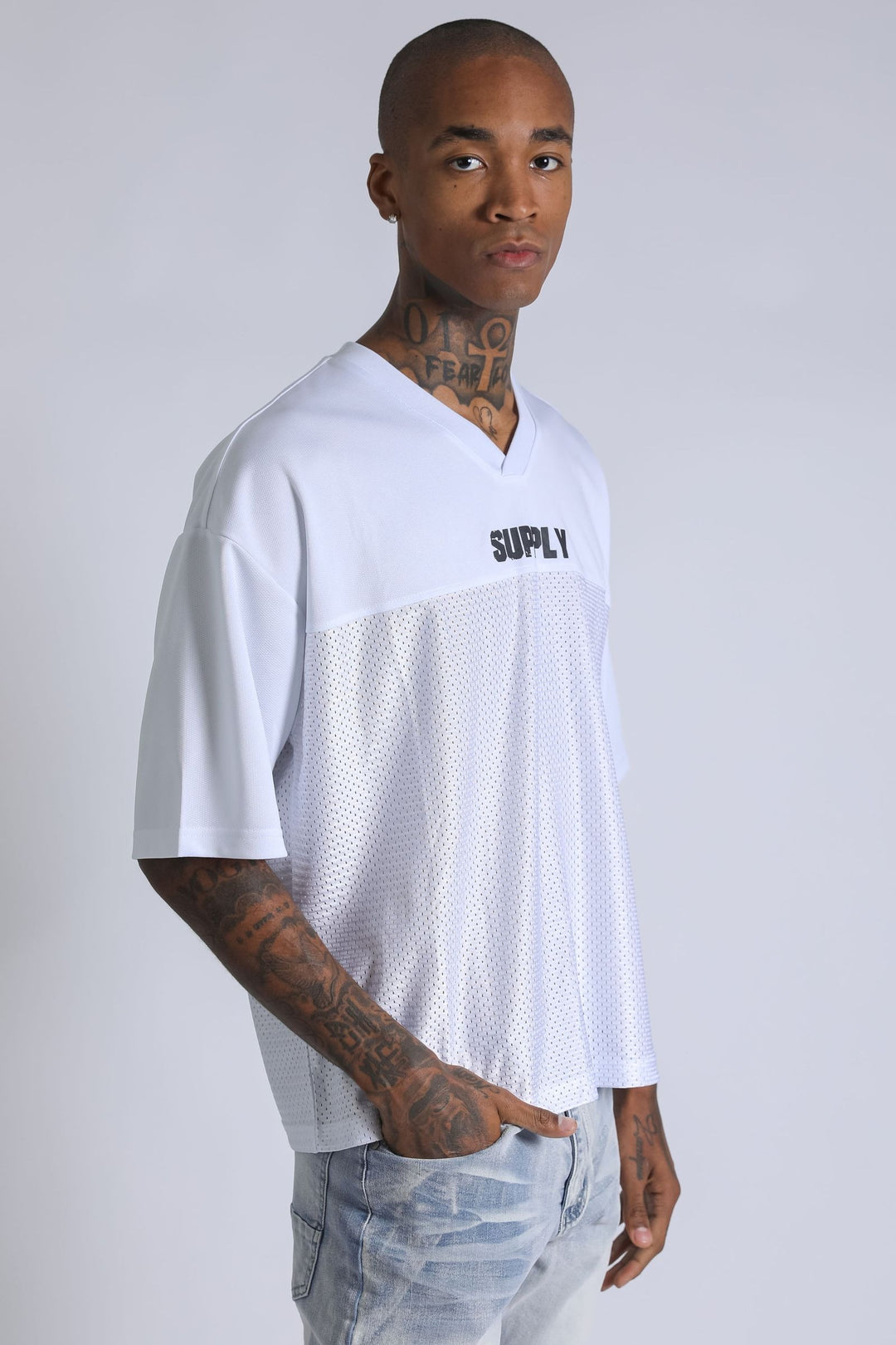 Oversized Core Jersey - White