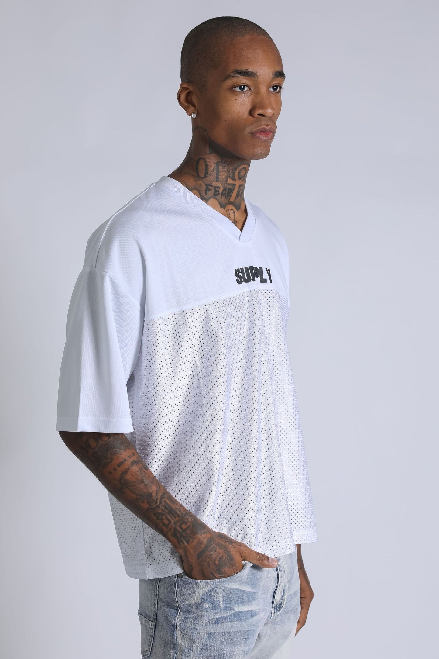 Oversized Core Jersey - White