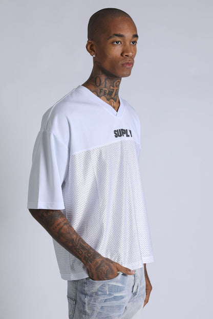 Oversized Core Jersey - White