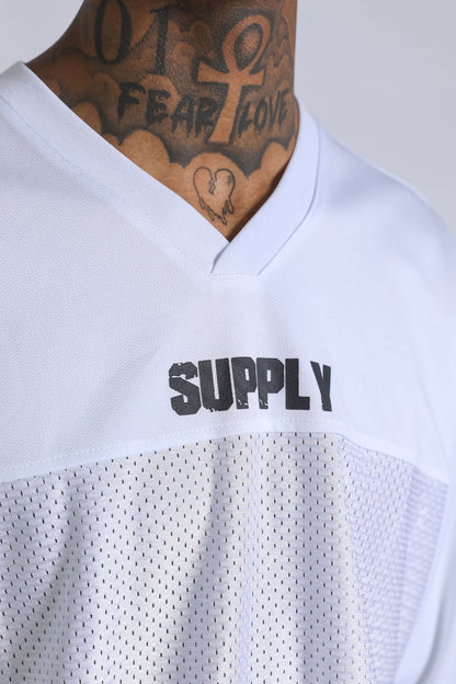 Oversized Core Jersey - White