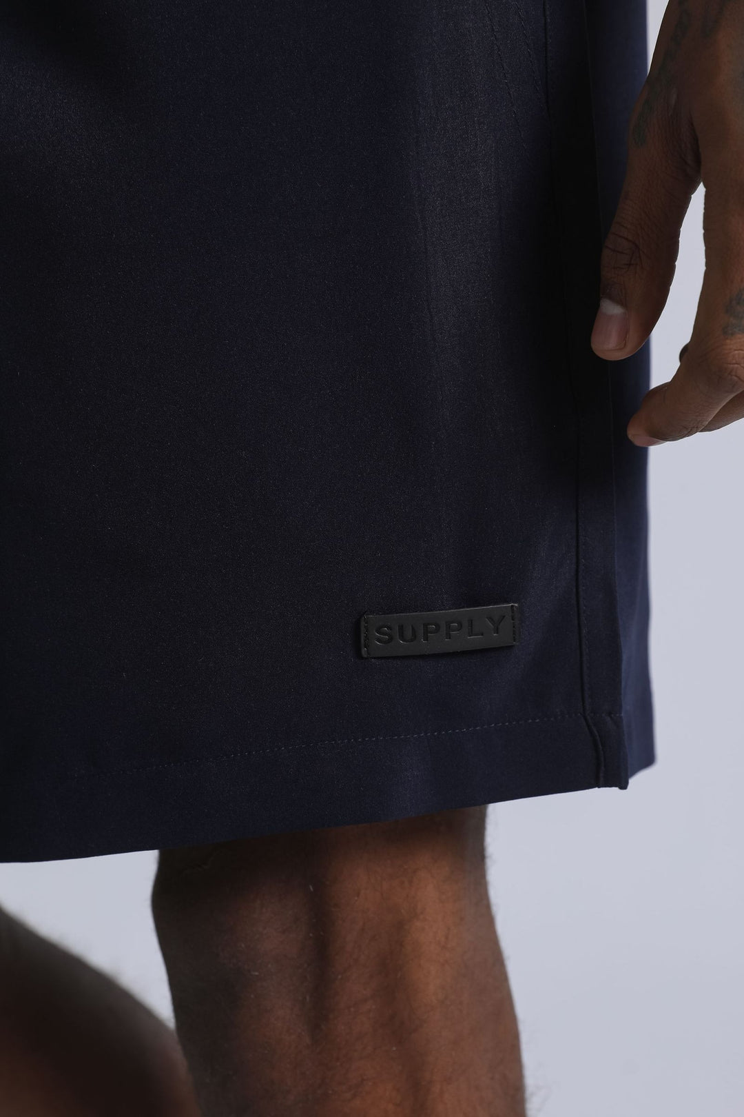 Nylon Running Shorts - Navy