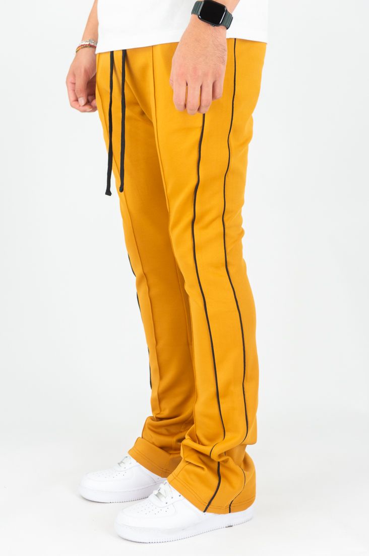 Stacked Track Pants - Timber