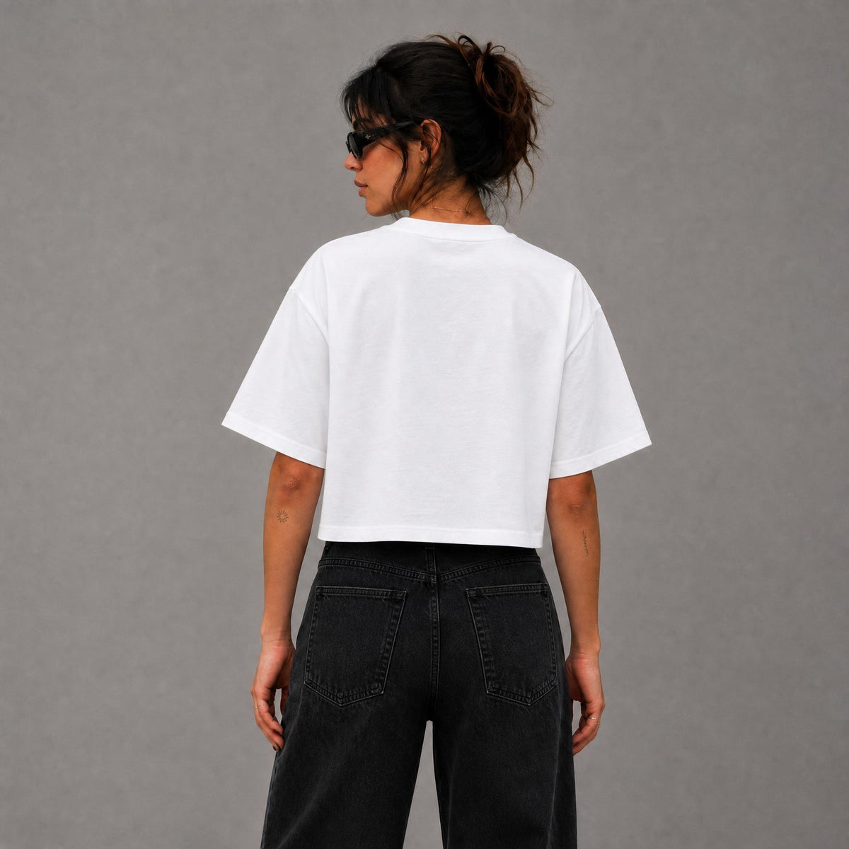 Sad Girl Corp Woman's Tee - White