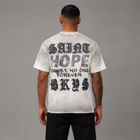 Saint French Terry Tee - Men's Graphic Streetwear T-Shirt