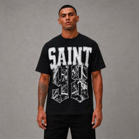 Saint 98 Graphic Tee - Black