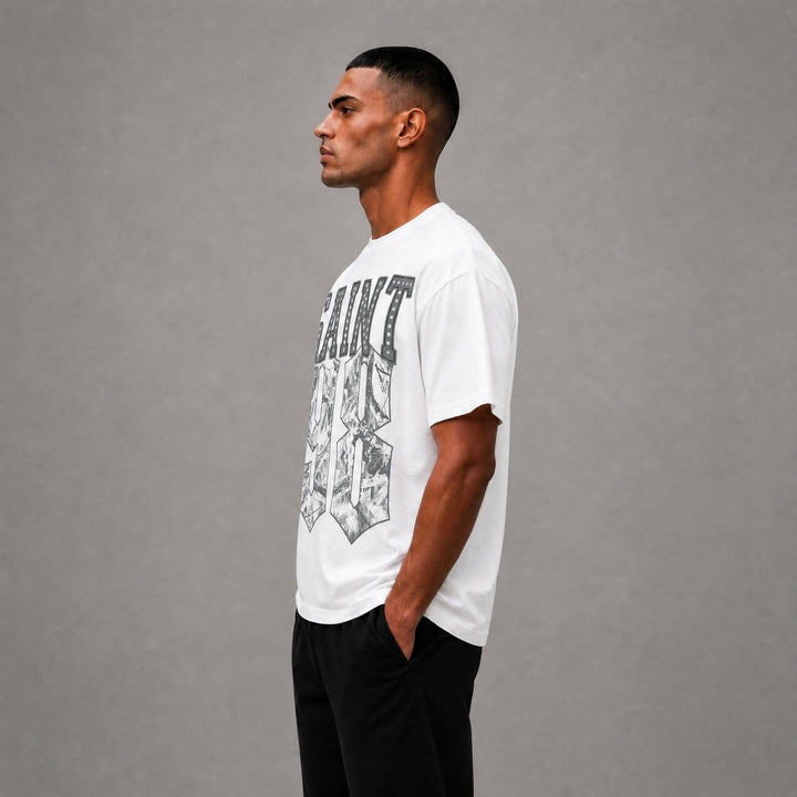 Saint 98 Graphic Tee - White