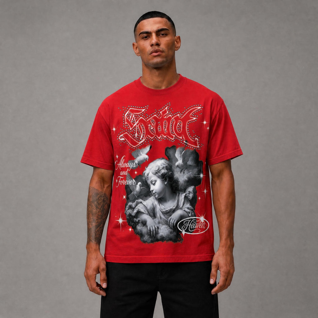 Saint Graphic Tee - Red