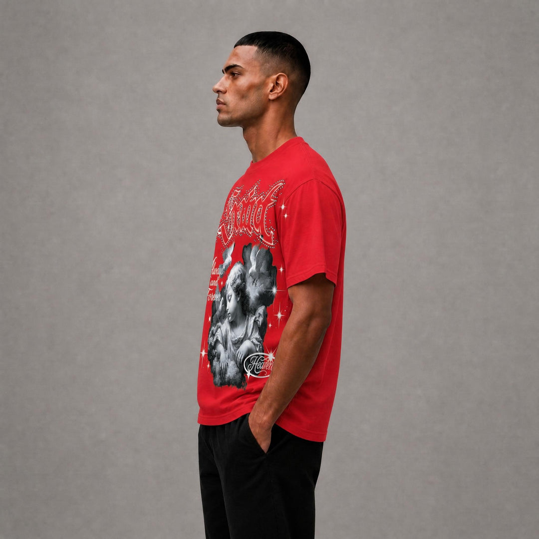 Saint Graphic Tee - Red