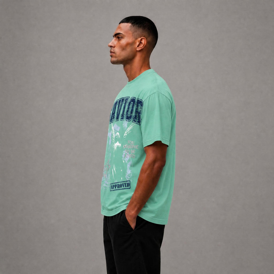 Savior Graphic Tee - Mint