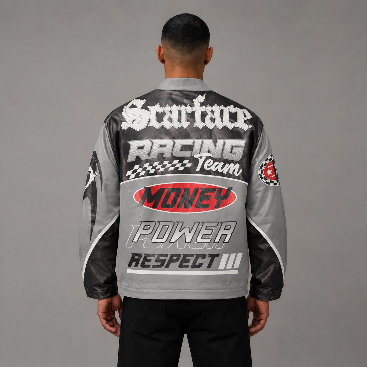 Scarface Moto Jacket - Men's Streetwear Moto Jacket
