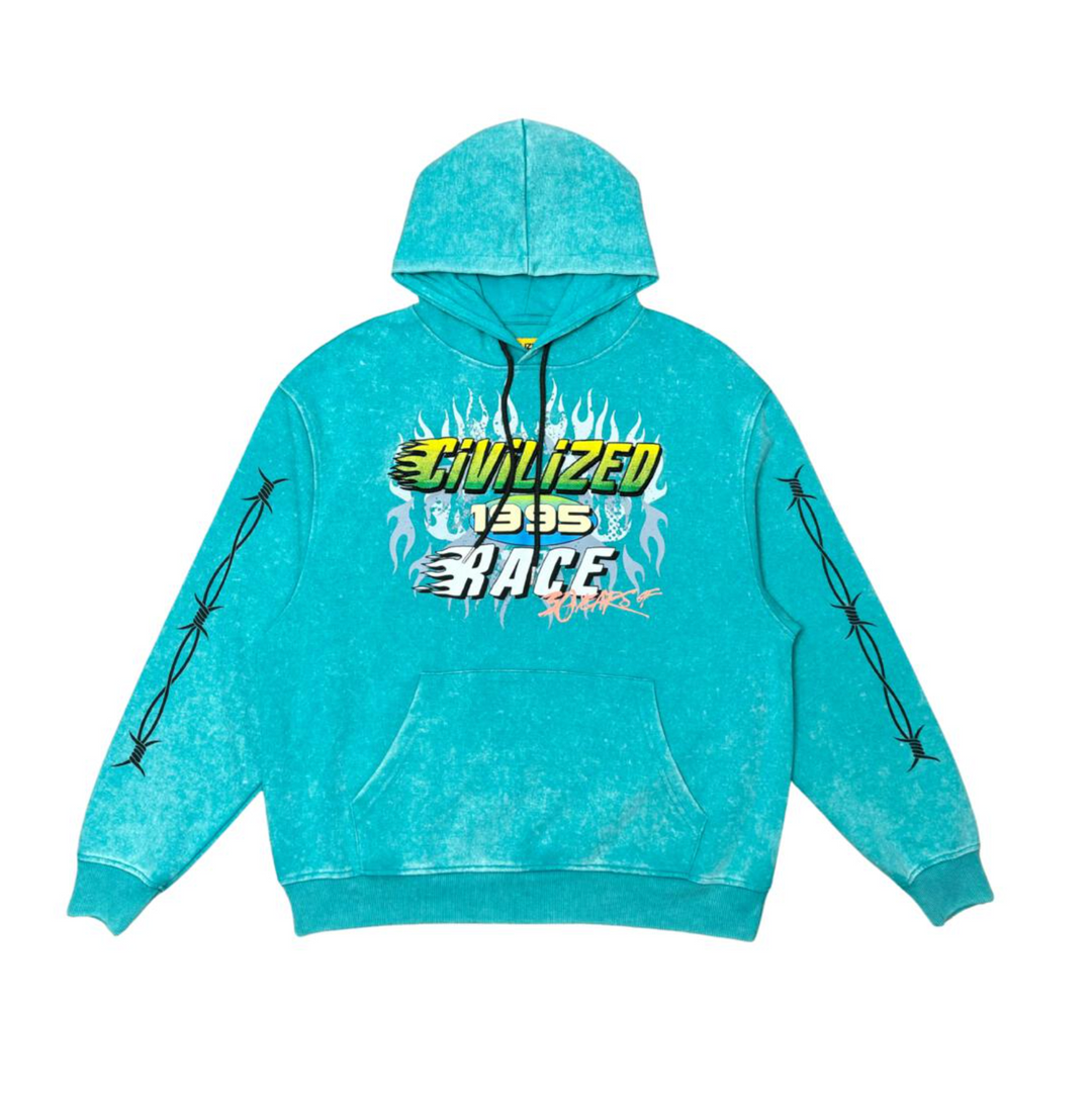 Destruction Race Hoodie - Teal