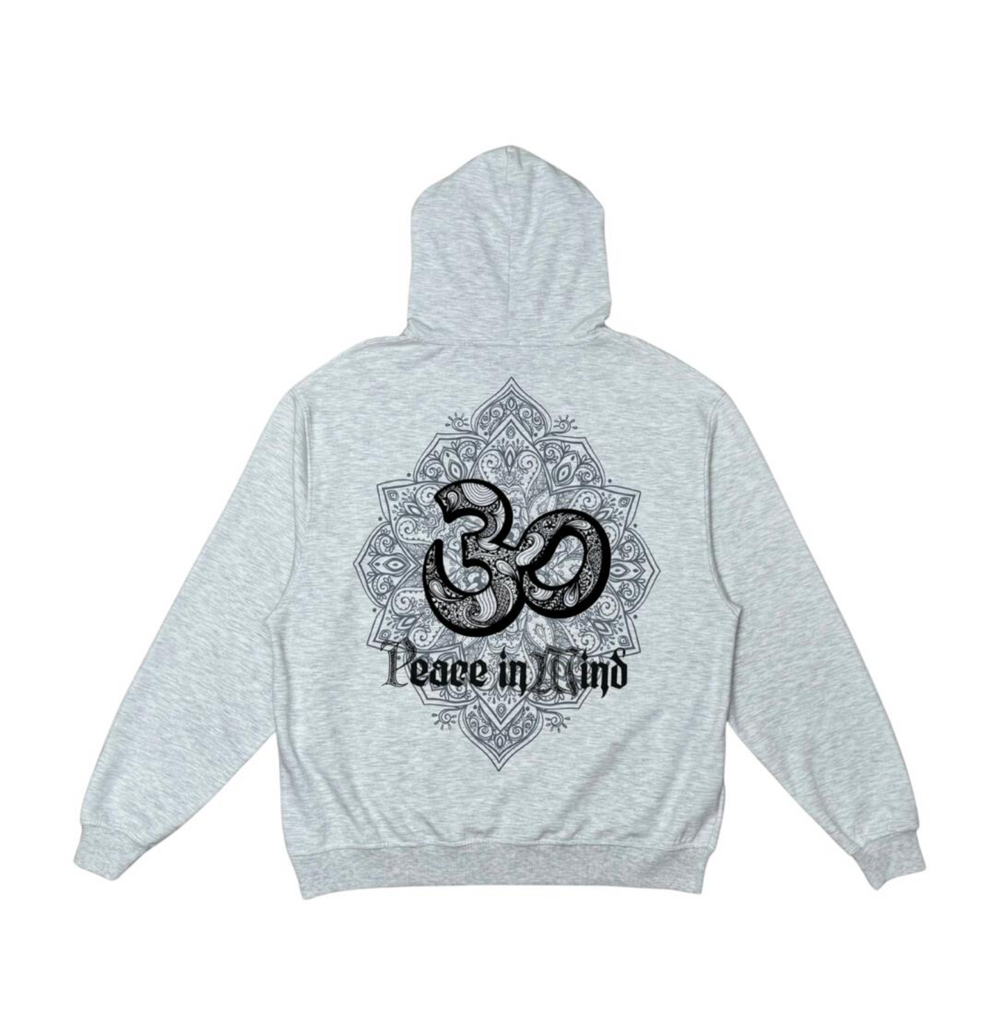 Balancing Peace In Mind Hoodie - Lt Grey