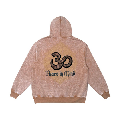 Balancing Peace In Mind Hoodie - Tan