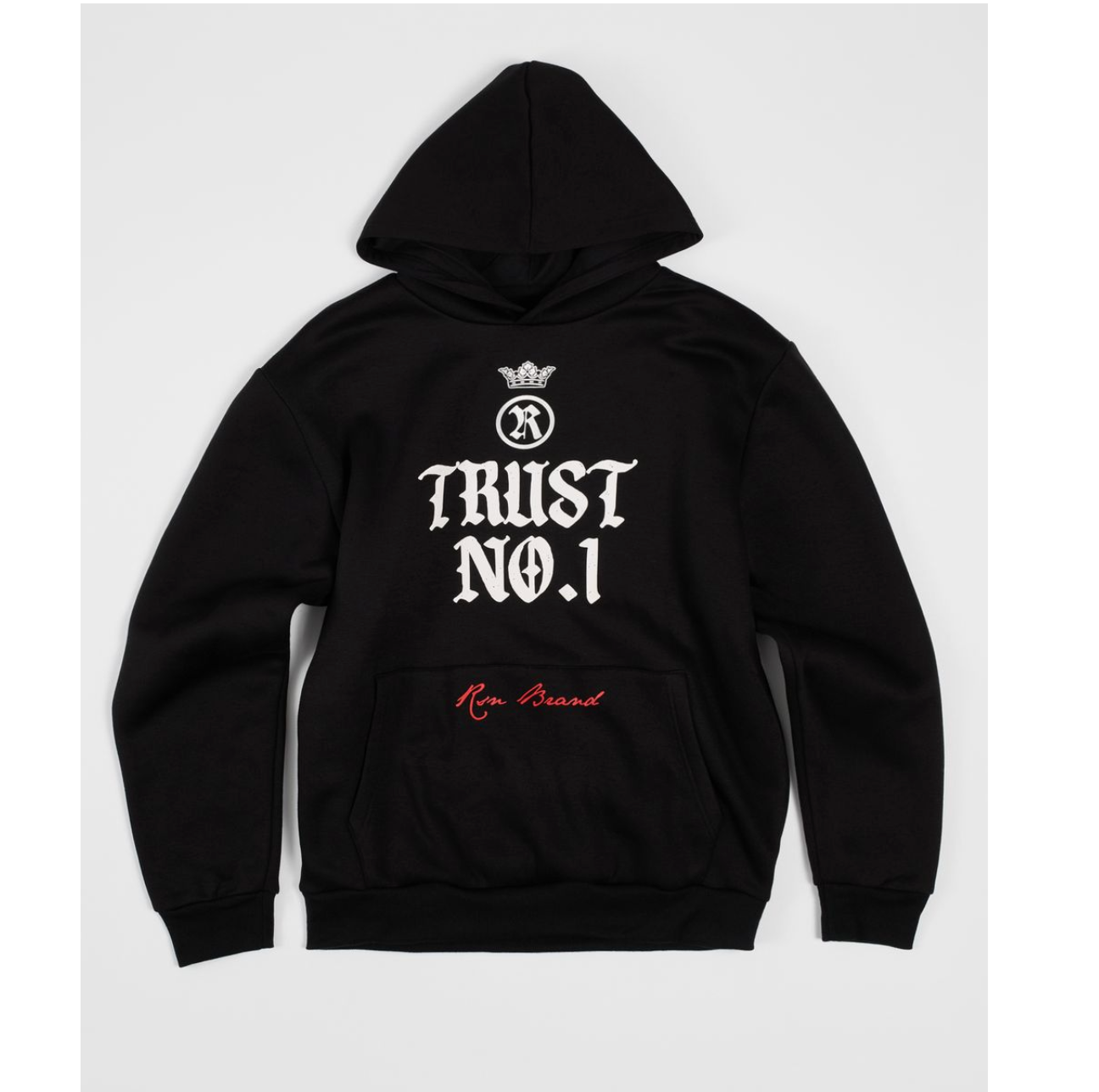 Trust No 1 Hoodie - Black