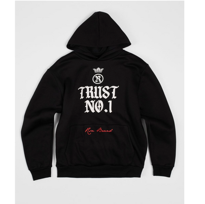 Trust No 1 Hoodie - Black