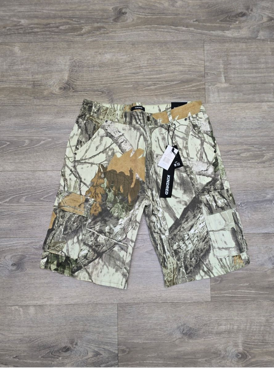 Camo Shorts - White Forest Camo