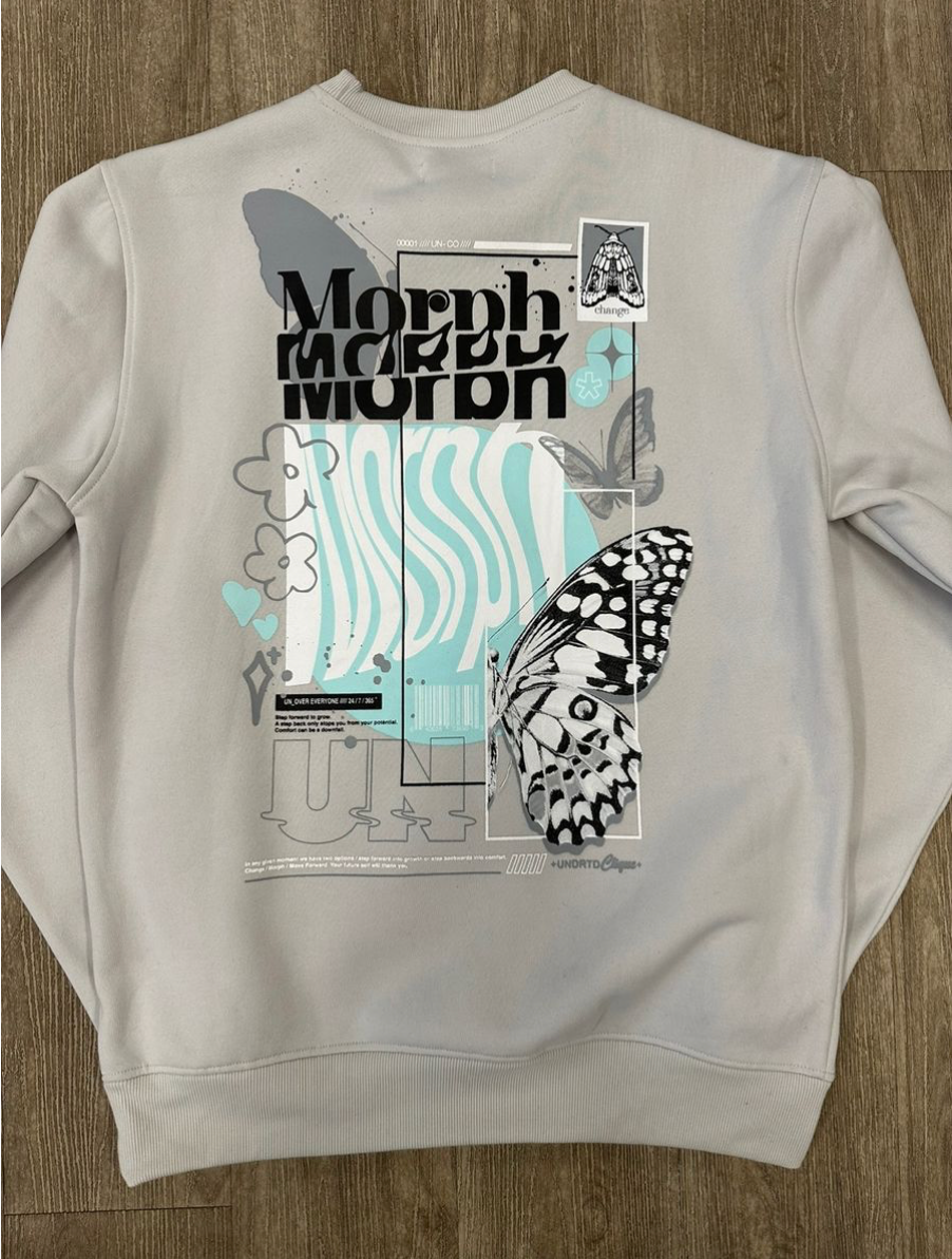 Morph Design Crewneck - Blue