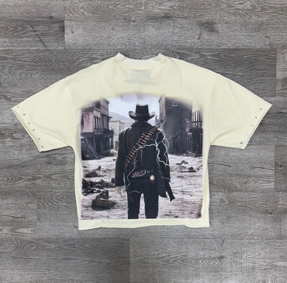 Wild Cropped Tee - Off White