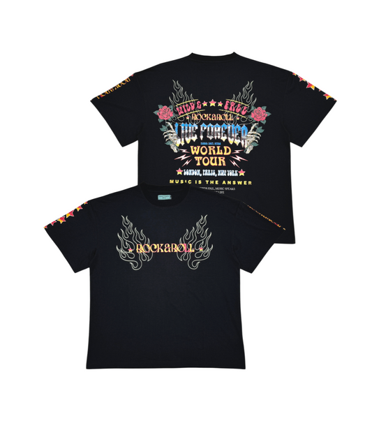 Music Is the Answer Tee - Black