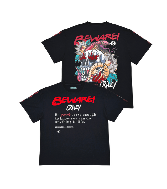 Beware Tee - Black