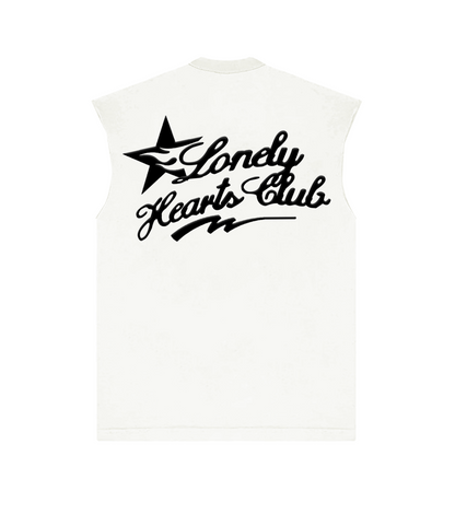 Heart Keeper Sleeveless Tee - Off White