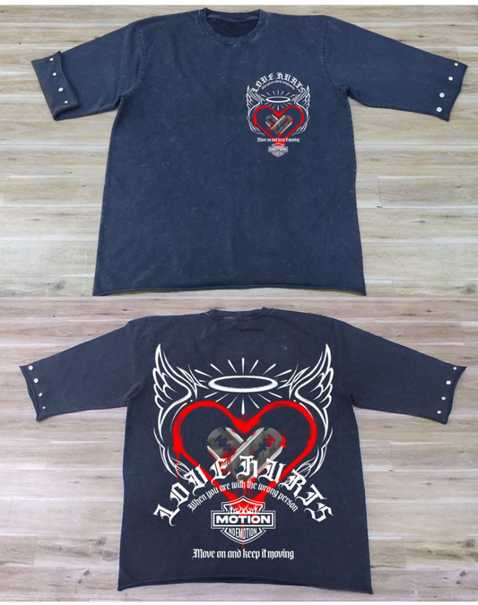 Motion 3 Cropped Tee - Royal